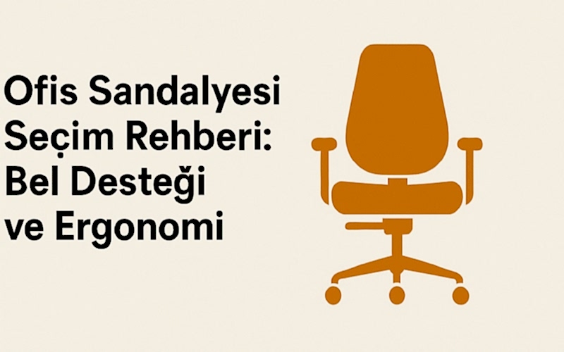 Ofis Sandalyesi Seçim Rehberi: Bel Desteği ve Ergonomide Nelere Dikkat Etmeli?