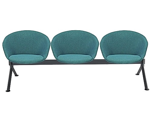 Sold Üçlü Bekleme Koltuğu