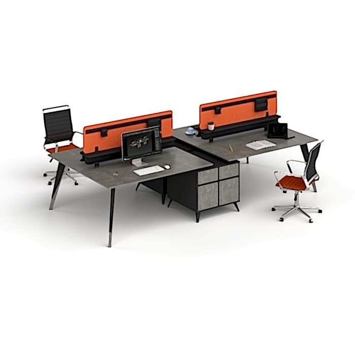 Trend Dörtlü Workstation